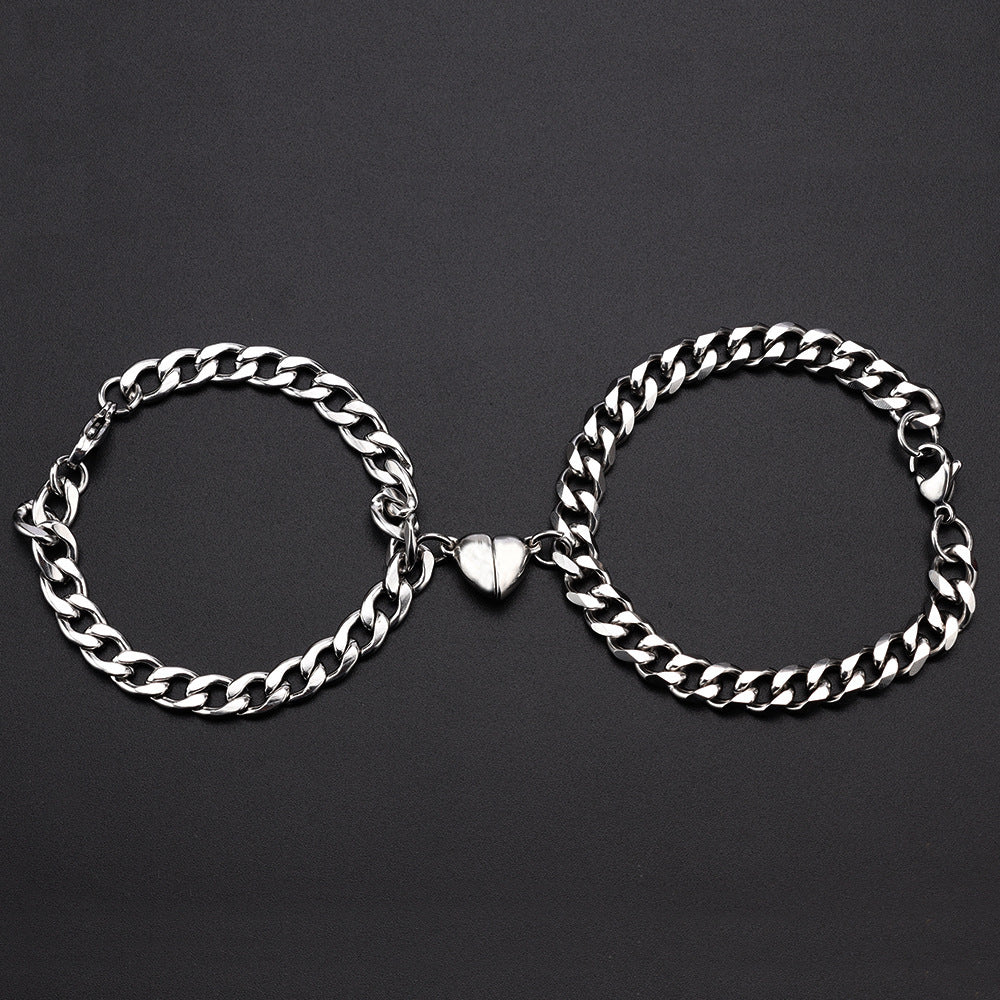 Love Magnet Attracts Lovers - Couple Bracelets