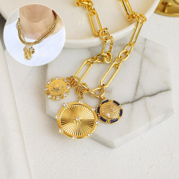 Creative Sun Pendant - Necklace Jewelry