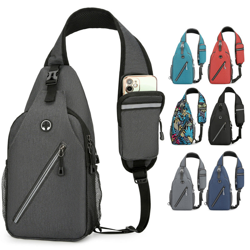 New Men's Shoulder Crossbody Chest Bag - Hand Carry